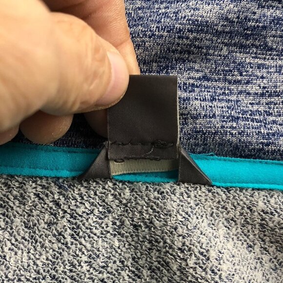 Eddie Bauer Womens Jacket Size 2XL Stand Collar Outdoors Full Zip Blue Cozy - Picture 8 of 15